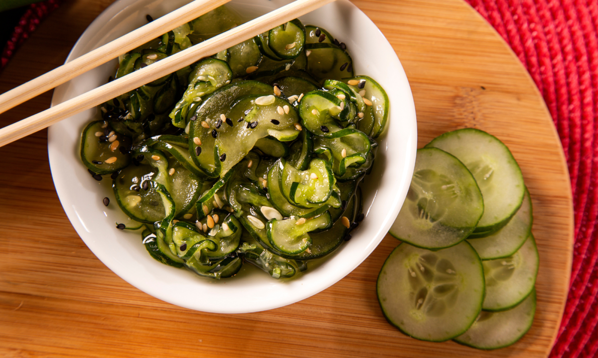 A SALAD OF CUCUMBER, JAPANESE