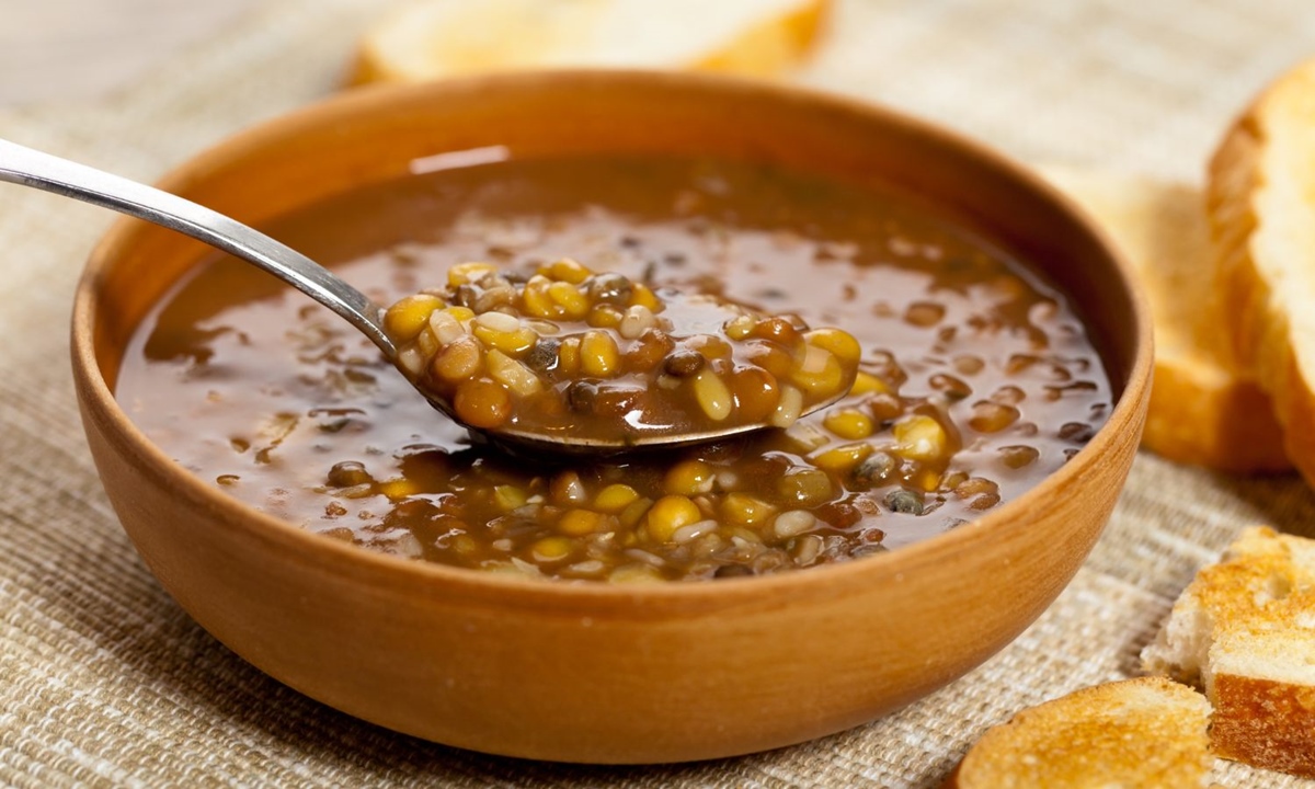 Sopa de lentilha