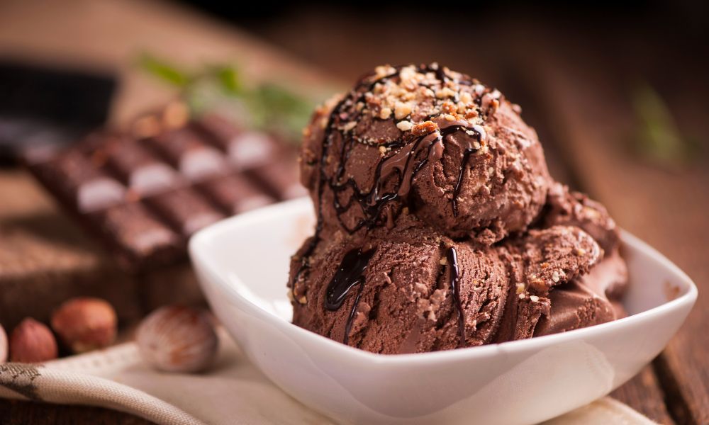 SORVETE DE CHOCOLATE