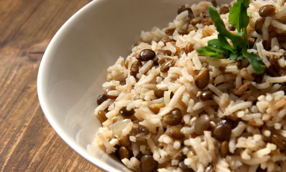 ARROZCOM LENTILHA E CALABRESA