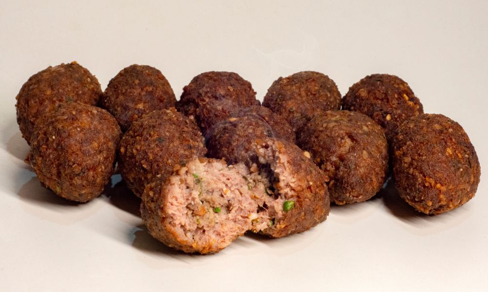 BOLINHO DE CARNE MOÍDA NA AIRFRYER