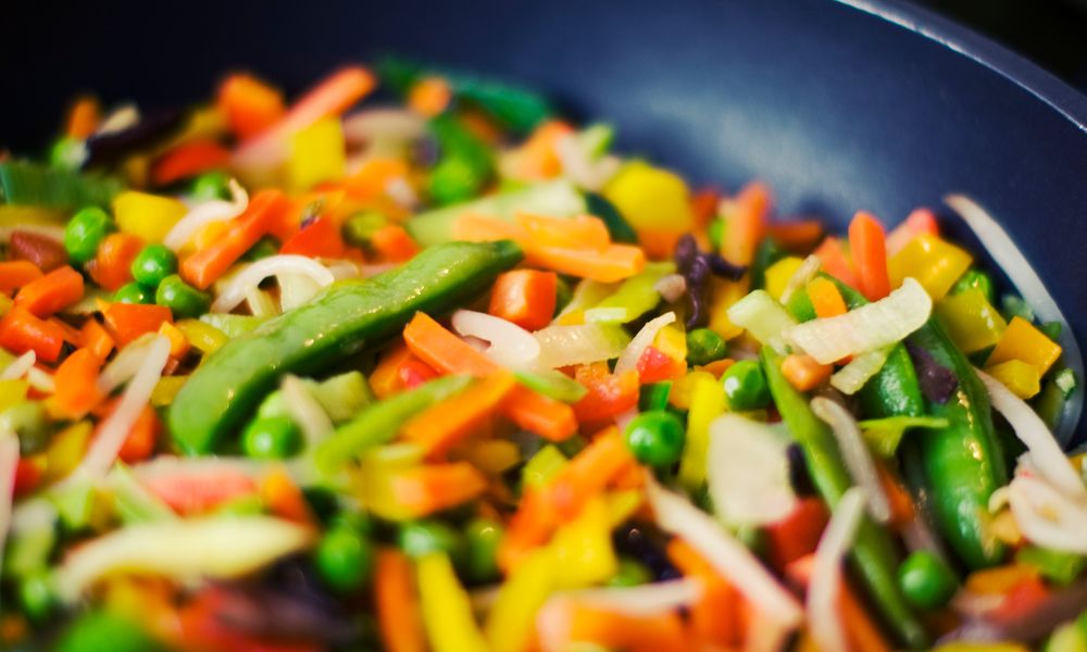 MIX DE LEGUMES NA AIRFRYER