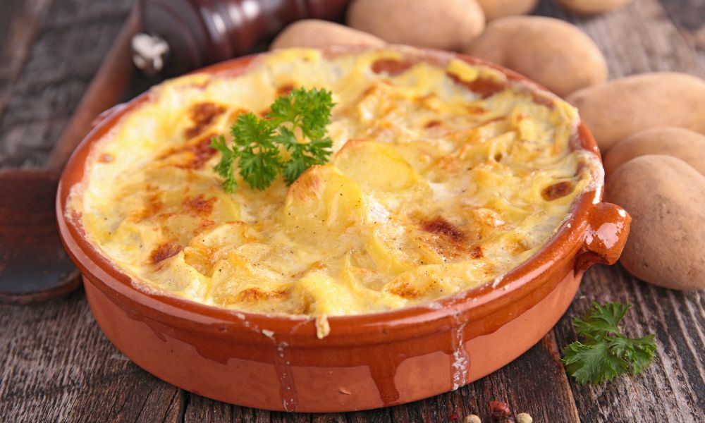 BATATA GRATINADA