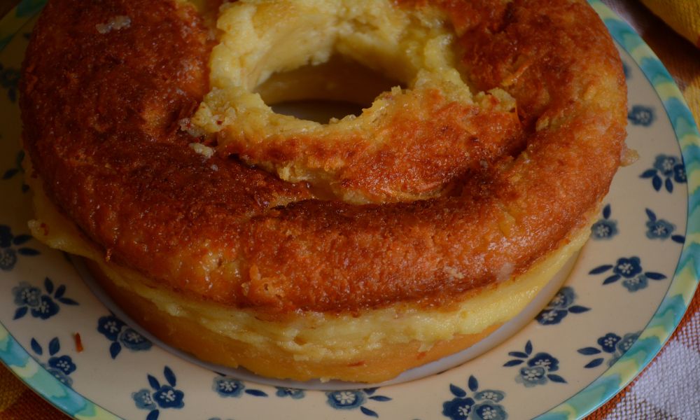BOLO DE FUBÁ CREMOSO