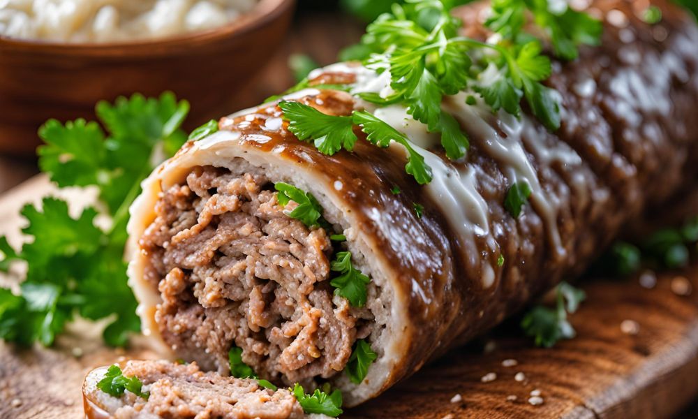 ROCAMBOLE DE CARNE MOÍDA