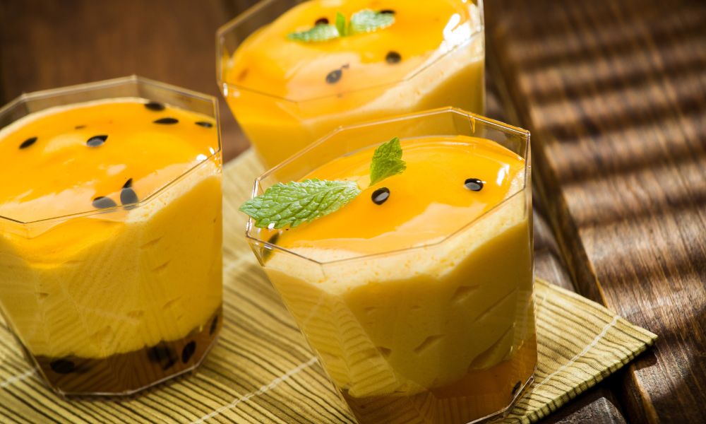 MOUSSE DE GELATINA DE MARACUJÁ