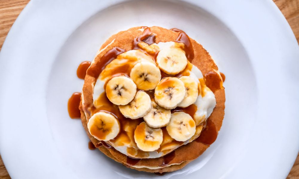 PANQUECA DE AVEIA COM BANANA FIT