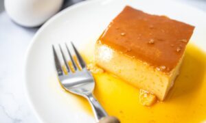 PUDIM DE LEITE CONDENSADO NA AIRFRYER