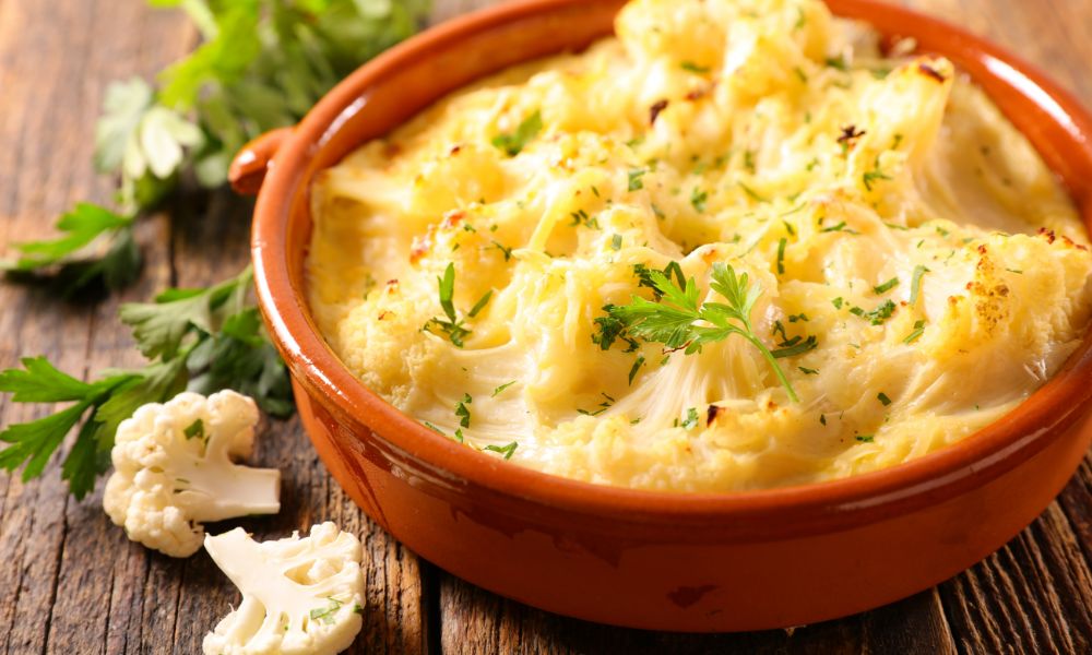 BATATA GRATINADA COM QUEIJO