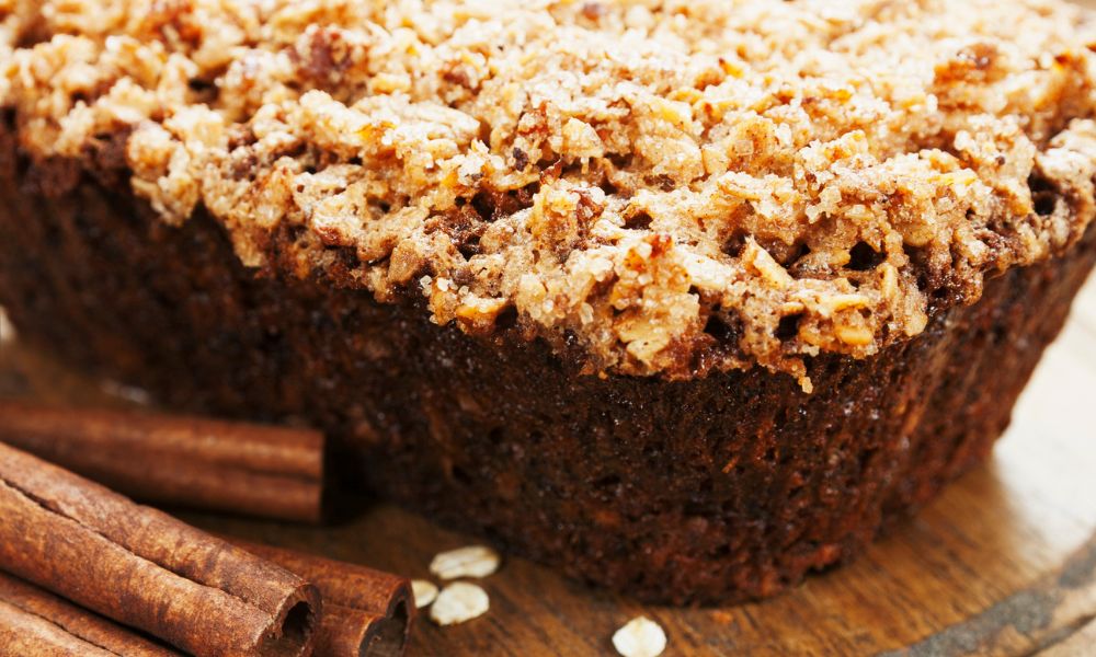 BOLO DE BANANA COM AVEIA FIT