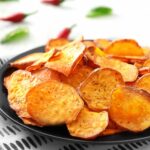 SWEET POTATO CHIPS IN THE AIRFRYER