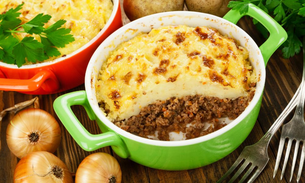 Escondidinho de Batata-doce com Carne Seca