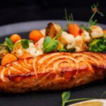 Teppanyaki de salmão