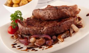 Bife Acebolado na Airfryer