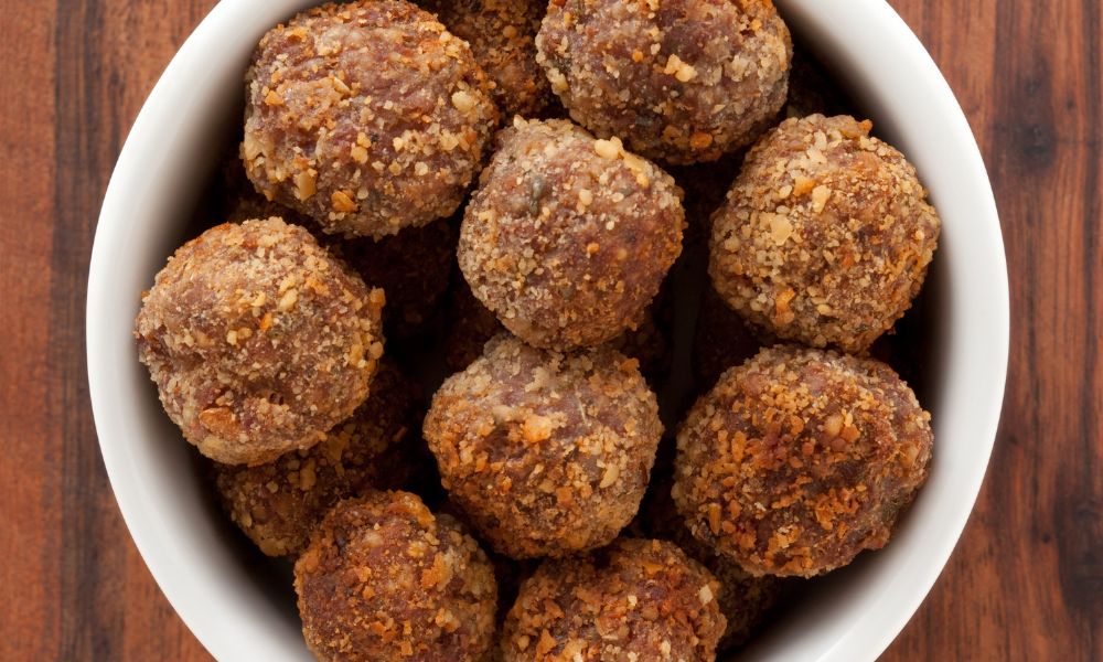 Tip of Ground Beef, Stuffed with Cheese