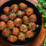 Bolinho de Carne Moída com Batata