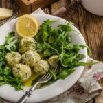 Bolinho de Ricota e Espinafre