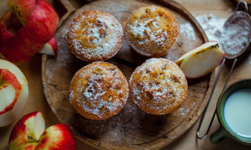 Bolinhos de Maçã e Canela