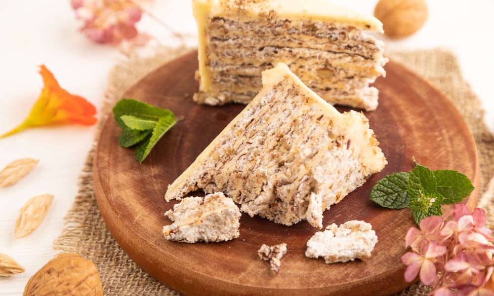 Bolo de Nozes e Amêndoas