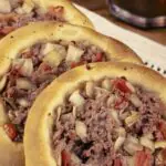 Esfiha Aberta de Carne Simples