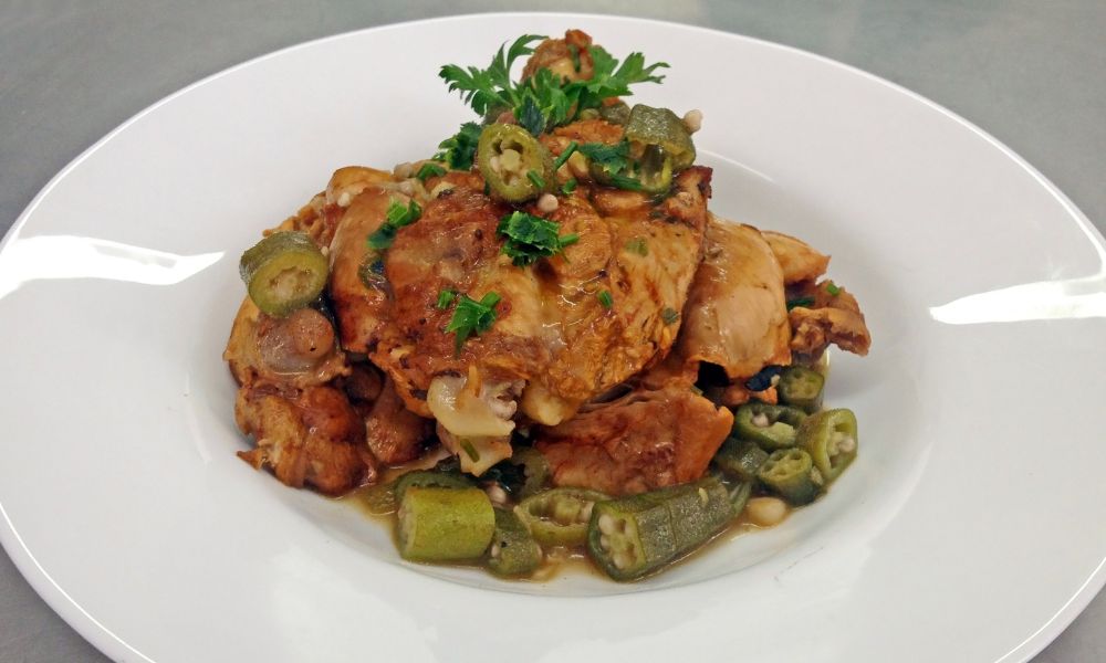Frango com Quiabo