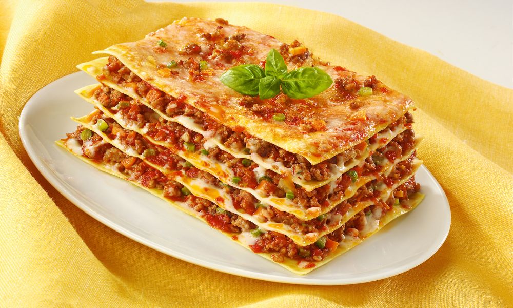 Lasanha com Massa de Pastel