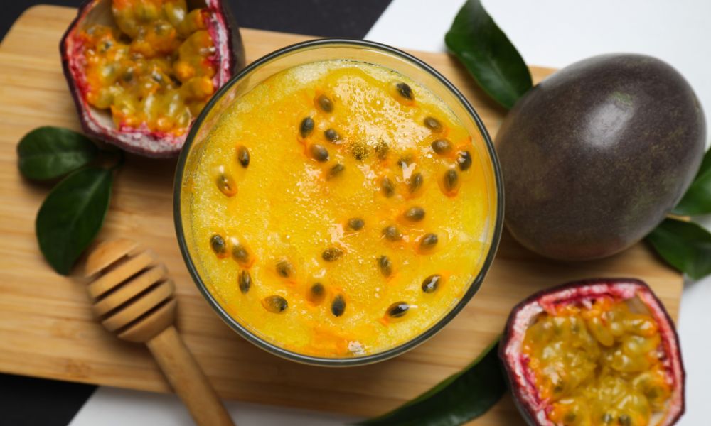 Mousse Simples de Maracujá com Suco Tang