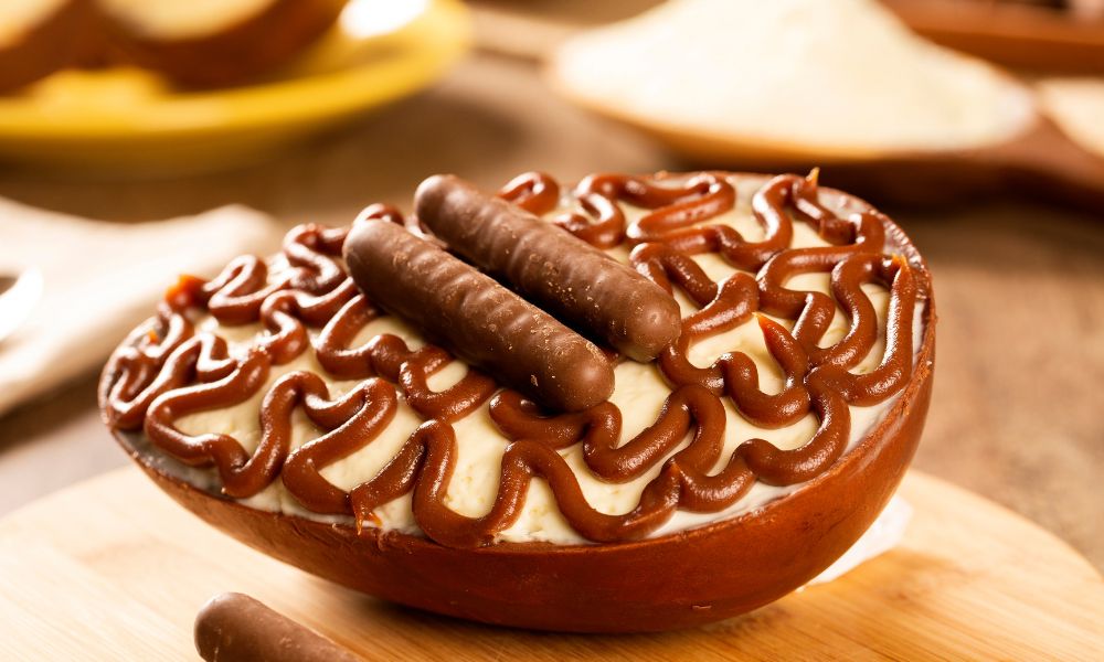 Ovo de Páscoa com Recheio de Nutella