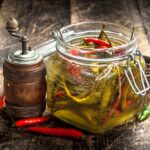 Pimenta Dedo-de-Moça em Conserva