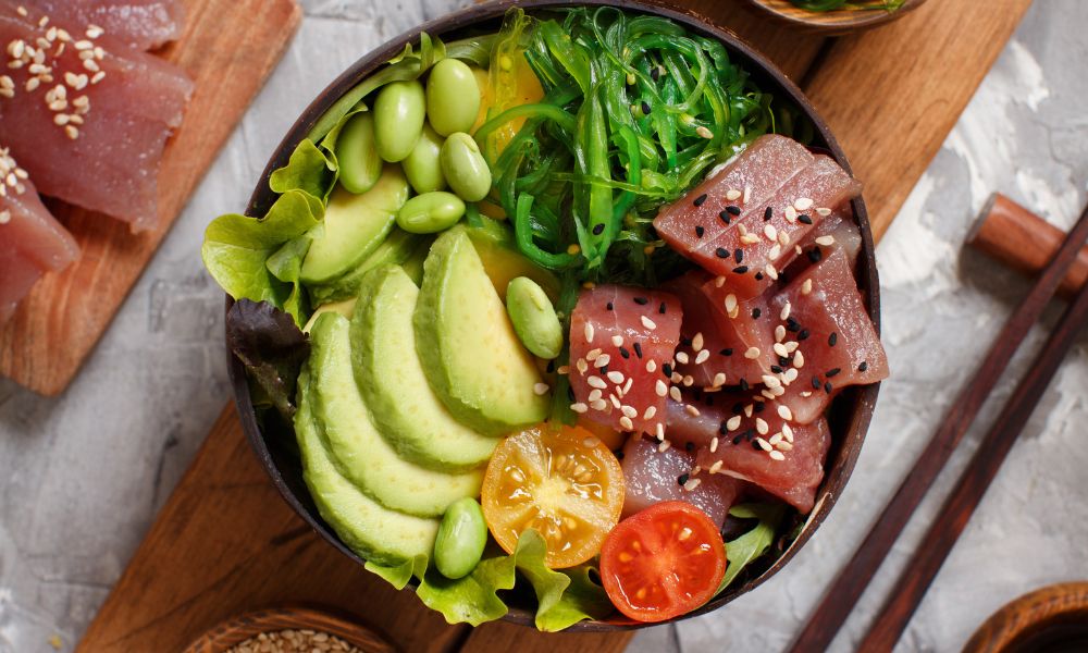 Poke Bowl de Atum com Abacate