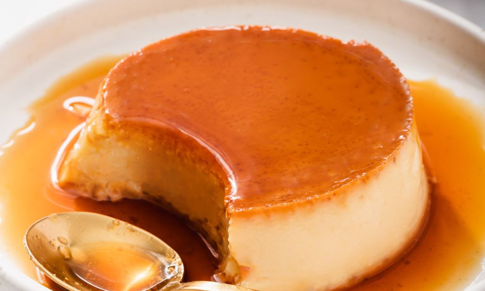 Pudim de Pão Simples no Liquidificador