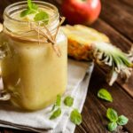 Smoothie de Abacaxi e Hortelã