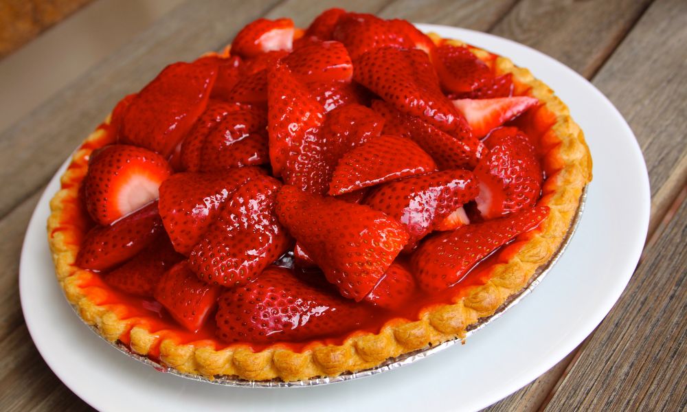 Torta de Morango Low Carb