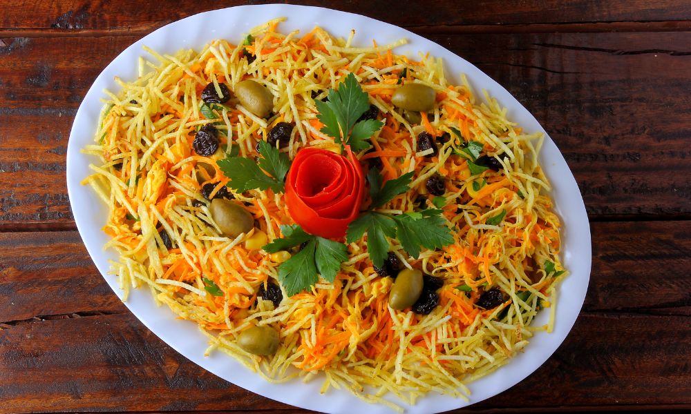 Bacalhau Desfiado com Batata