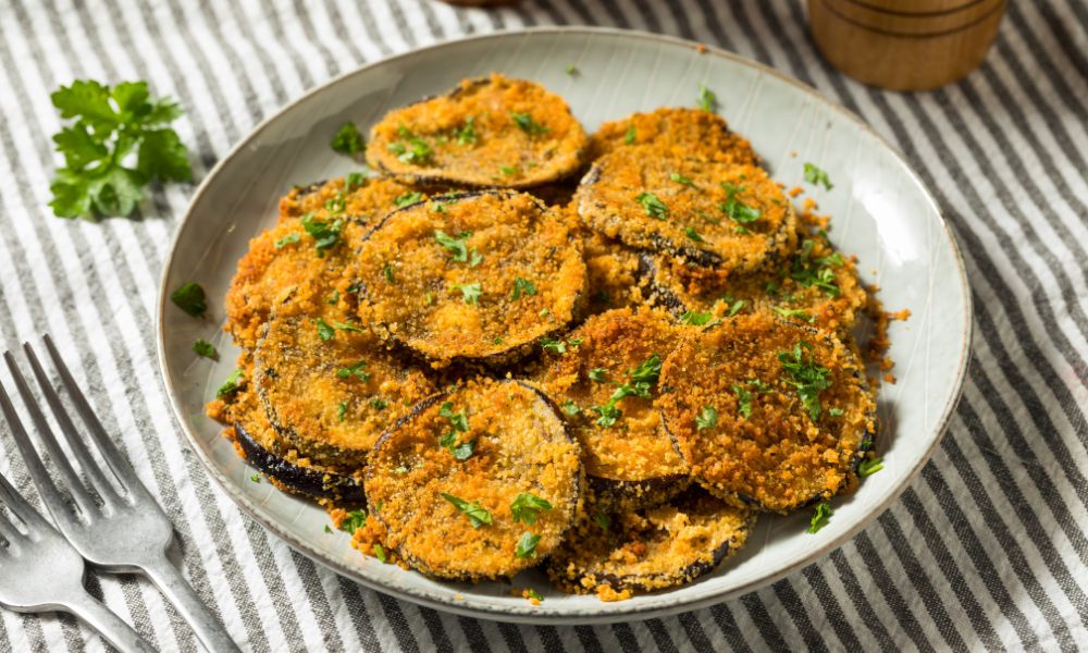 Berinjela à Milanesa