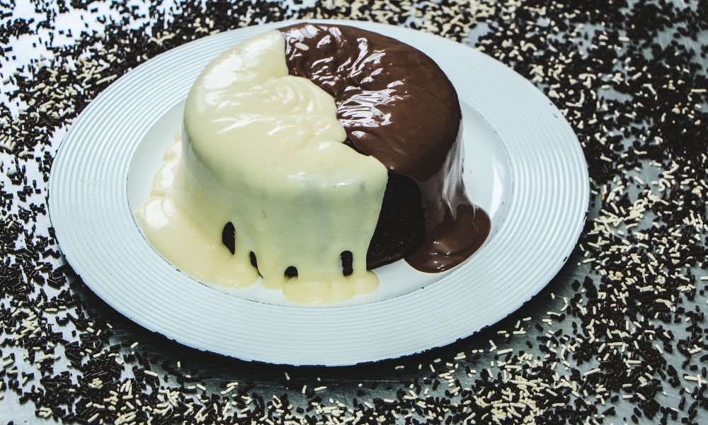 Bolo Vulcão de Chocolate