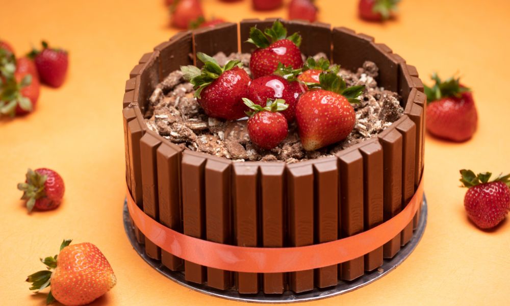 Bolo de Kit Kat