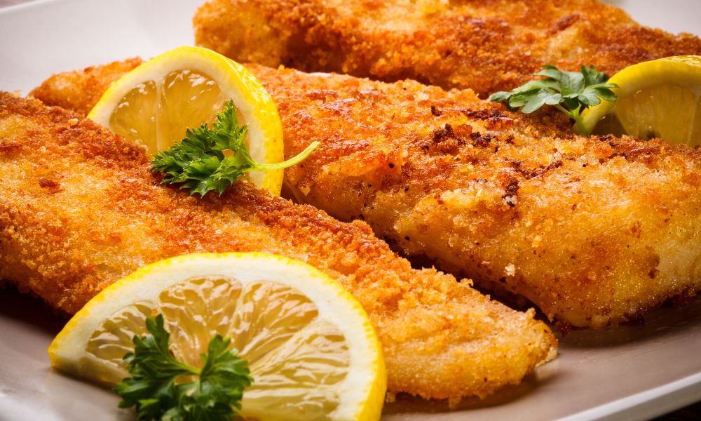 Fillet of Fish is pan-Fried