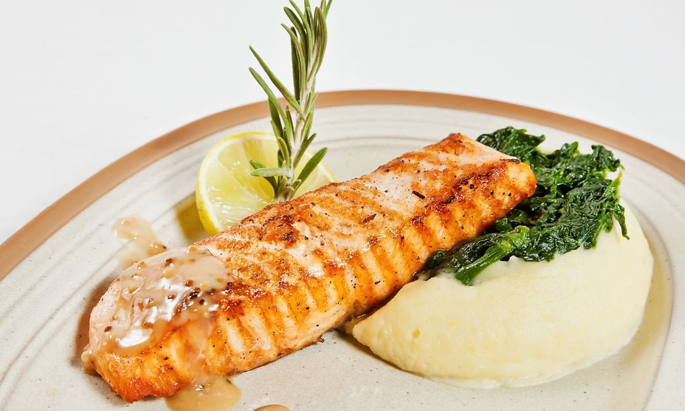 Filé de Pescada Assado no Forno