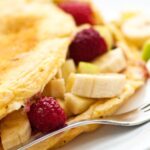 Omelete de Banana e Aveia
