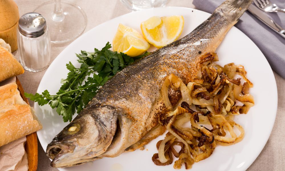 Peixe Robalo no Forno