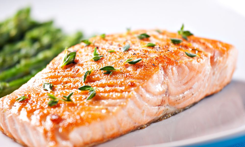 Salmão Assado no Forno