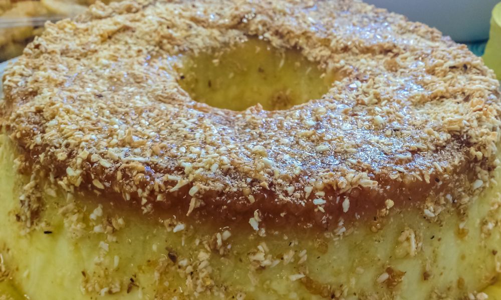 Bolo de Tapioca Granulada