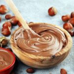 Canjica Branca com Nutella