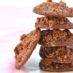 Cookies de Amêndoas com Chocolate Amargo