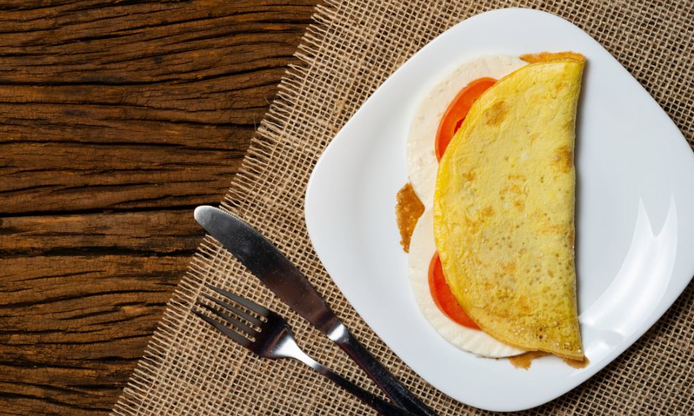 Crepioca com Tapioca flour