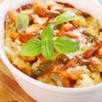 Frango ao Curry com Couve-flor Refogada