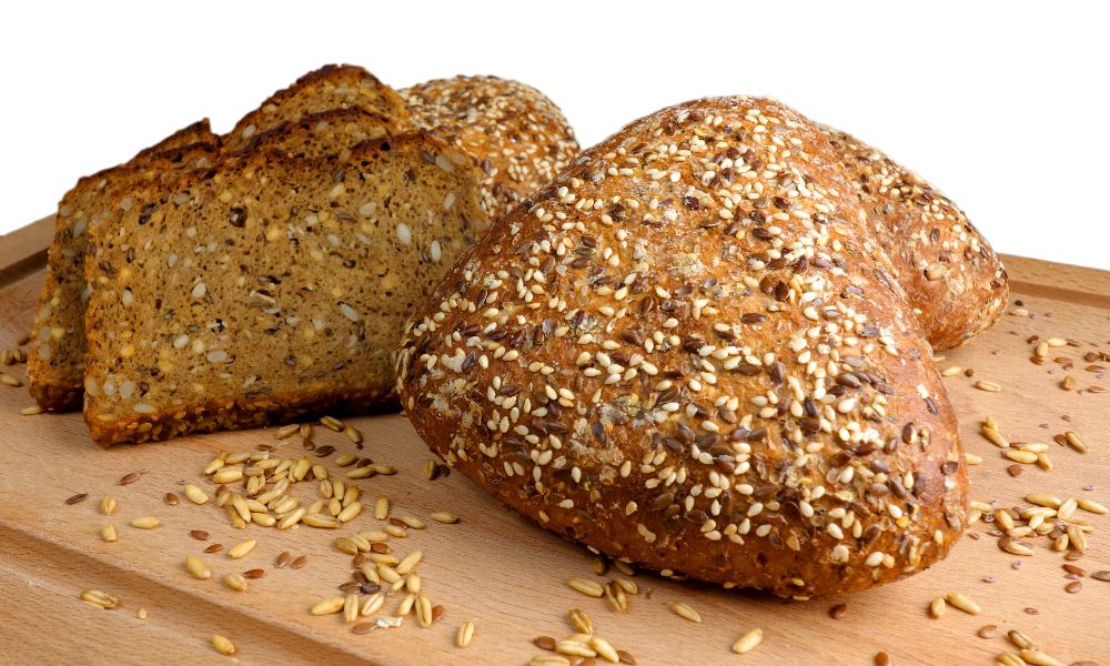 Pain au micro-ondes à faible teneur en glucides