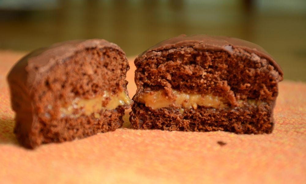 Pão de Mel Recheado com Doce de Leite
