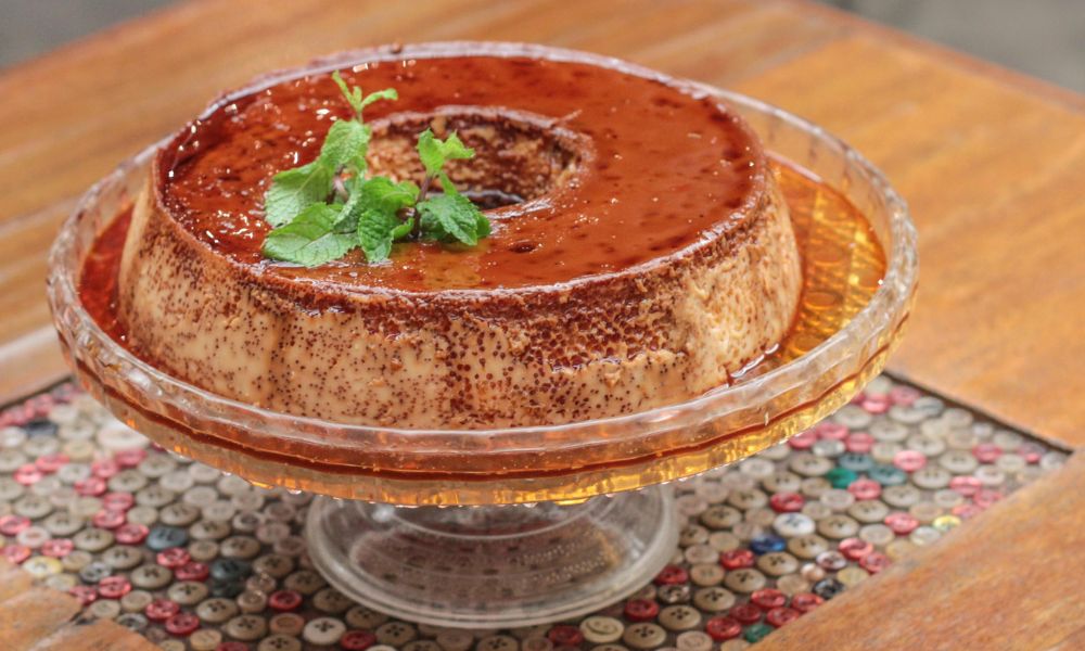 Pie Low Carb with Coconut Milk and artificial Sweeteners